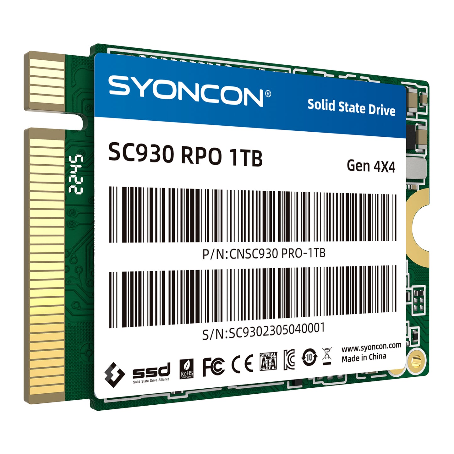 SYONCON SC930 PRO M.2 2230 1TB SSD NVMe PCIe Gen 4.0X4