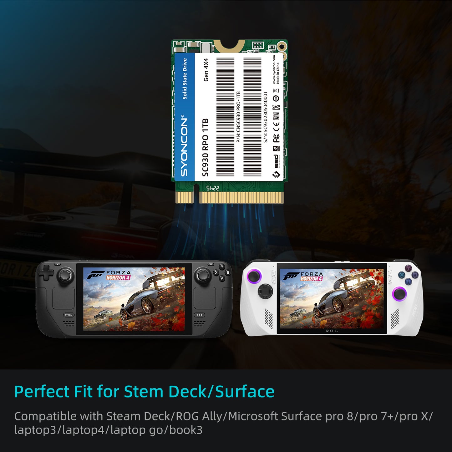SYONCON SC930 PRO M.2 2230 1TB SSD NVMe PCIe Gen 4.0X4
