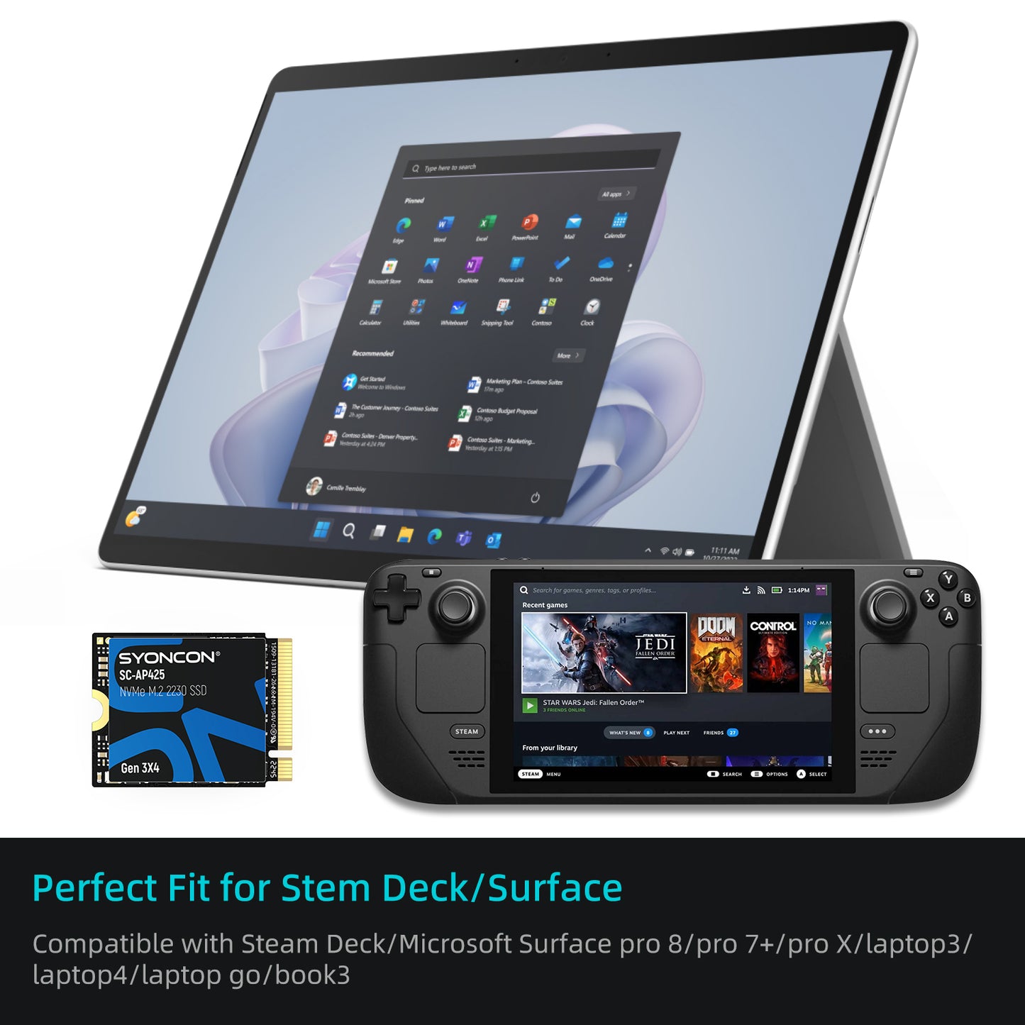Steam Deck SSD/Surface SSD